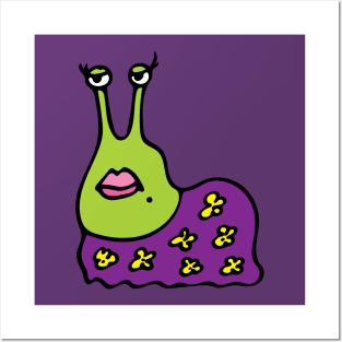 HORATIA THE LADY SLUG (FROM MY BOOK 'HORRID HORATIA') Posters and Art